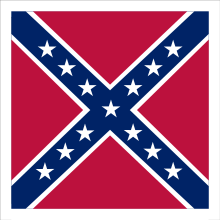 konfederační bitevní zástava
